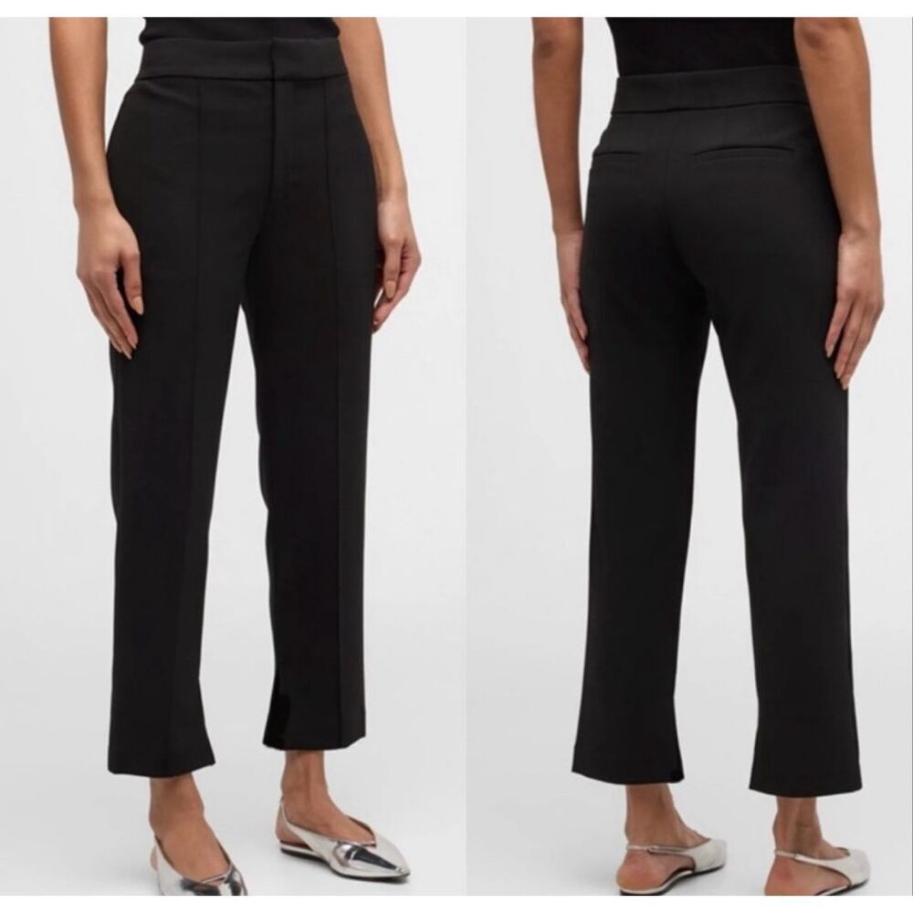 A.L.C. Black seam front trouser crop pant size 14